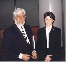 With Vice Consul of Canada in Hong Kong